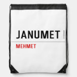 Janumet  Drawstring Backpack