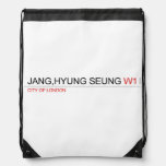 JANG,HYUNG SEUNG  Drawstring Backpack