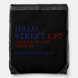 Halo Street  Drawstring Backpack