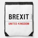 Brexit  Drawstring Backpack