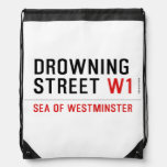 Drowning  street  Drawstring Backpack