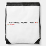 THE OAKWOOD PROPERTY BLOG  Drawstring Backpack