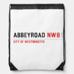 abbeyroad  Drawstring Backpack