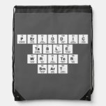 Periodic
 Table
 Writer
 Smart  Drawstring Backpack