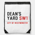 Dean's yard  Drawstring Backpack