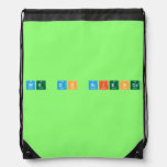 We do science  Drawstring Backpack