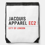 jacquis apparel  Drawstring Backpack