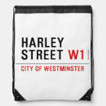HARLEY STREET  Drawstring Backpack