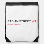 PADIAN STREET  Drawstring Backpack