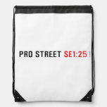 PRO STREET  Drawstring Backpack