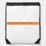 sexy awesome clickers avenue    Drawstring Backpack