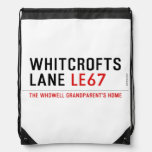 whitcrofts  lane  Drawstring Backpack