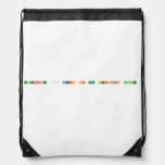 celebrating 150 years of the periodic table!
   Drawstring Backpack