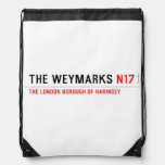 the weymarks  Drawstring Backpack