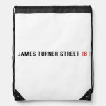 James Turner Street  Drawstring Backpack