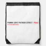 panna love patrick street   Drawstring Backpack