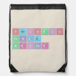Periodic
 Table
 Writer  Drawstring Backpack
