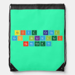 ASIYE CATAL
 FEN BILIMLERI 
 OGRETMENI  Drawstring Backpack