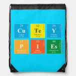 cutey
 pies  Drawstring Backpack