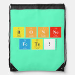 bonne
 fete!  Drawstring Backpack