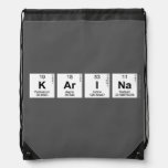 Kar|i|na  Drawstring Backpack