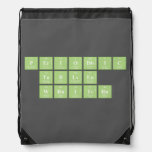 Periodic
 Table
 Writer  Drawstring Backpack