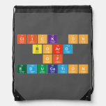Click On
 Board
 of 
 Education  Drawstring Backpack