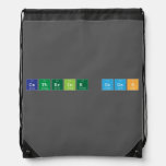 Catherine Cross  Drawstring Backpack