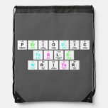 Periodic
 Table
 Writer  Drawstring Backpack