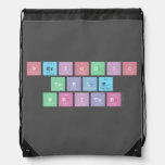 Periodic
 Table
 Writer  Drawstring Backpack