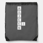 sr
 cl
 s
 r
 ri
 re
 
   Drawstring Backpack
