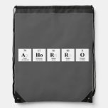 AHORRO  Drawstring Backpack