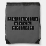 Periodic
 Table
 Writer  Drawstring Backpack