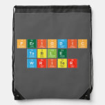 Periodic
 Table
 Writer  Drawstring Backpack