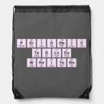 Periodic
 Table
 Writer  Drawstring Backpack