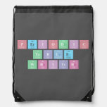 Periodic
 Table
 Writer  Drawstring Backpack