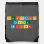 Periodic
 Table
 Writer  Drawstring Backpack