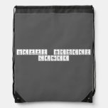 Happy birthday
 Lenoxx  Drawstring Backpack