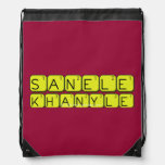 
 SANELE
 KHANYLE  Drawstring Backpack