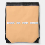 JESSICA MY TRUE LOVE  Drawstring Backpack