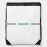 HAPPY BIRTHDAY ADELINE  Drawstring Backpack