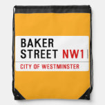 Baker Street  Drawstring Backpack