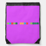 janella shane gandula  Drawstring Backpack