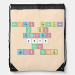felices pascuas
 y un 
 prospero
 2019
 con
 luis feliu  Drawstring Backpack