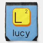 
 L
 lucy  Drawstring Backpack