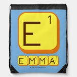 E
 EMMA  Drawstring Backpack