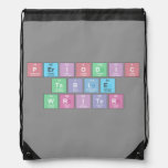 Periodic
 Table
 Writer  Drawstring Backpack