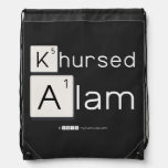 Khursed
 Alam  Drawstring Backpack