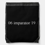 06 imparator 19  Drawstring Backpack