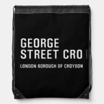 George  Street  Drawstring Backpack